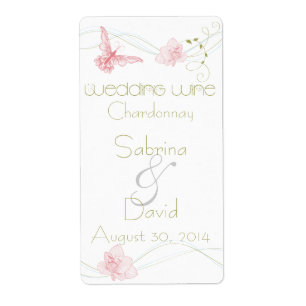 Garden Wedding Pink Lilies Wedding Wine
