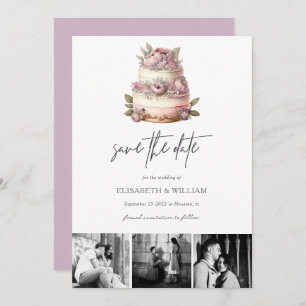 Garden Wedding Save the Date QR Code 