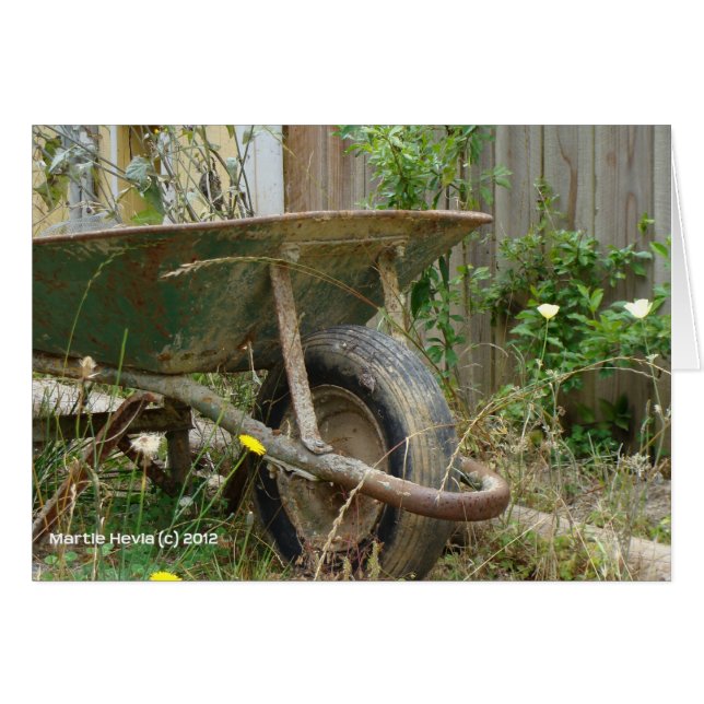 Garden Wheelbarrow (Front Horizontal)