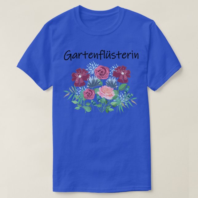 Garden Whisperer Garden Gardener Gift Women 1 T-Shirt (Design Front)