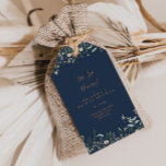 Garden Wildflower Sip Sip Hooray Bridal Shower Gift Tags<br><div class="desc">These simple minimalist sip sip hooray bridal shower gift tags are perfect for a modern wedding shower. The simple and elegant design features classic and fancy script typography in black and white.</div>
