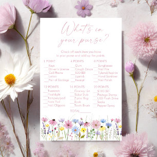 Garden Wildflowers What's In Your Purse Game