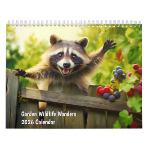 Garden Wildlife Wonders - Calendar