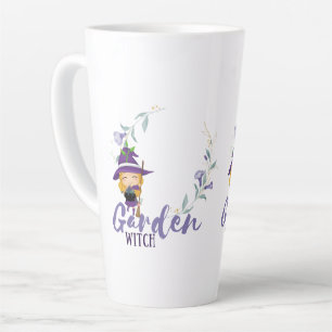 GARDEN WITCH - Personalise with text, spell, sigil Latte Mug