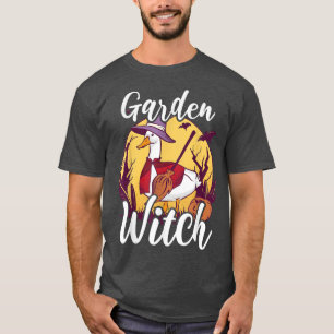 Garden Witch With A Goose 1069 T-Shirt