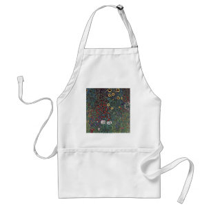 Garden With Sunflowers In The Countryside Standard Apron