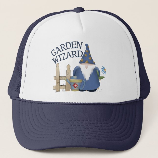 Garden Wizard Trucker Hat (Front)
