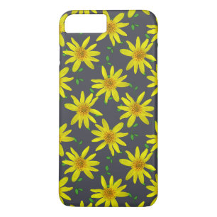 Garden Yellow Wildflower on any Colour iPhone 8 Plus/7 Plus Case