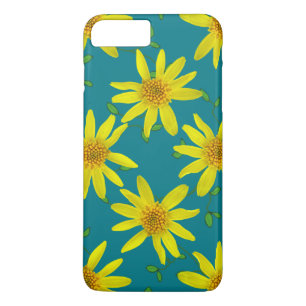 Garden Yellow Wildflower on any Colour iPhone 8 Plus/7 Plus Case