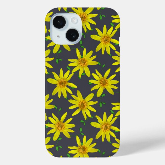 Garden Yellow Wildflower on any Colour Case-Mate iPhone Case (Back)