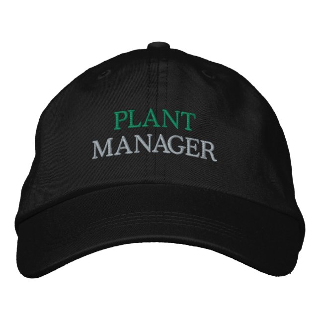 Gardenening Embroidered Baseball Hat (Front)