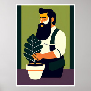 Gardener Art Print