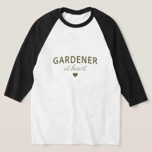 GARDENER AT HEART - Dark Green Shirt Hat