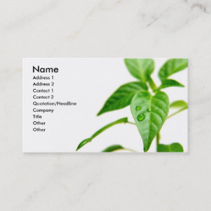 Gardener Bsiness Card