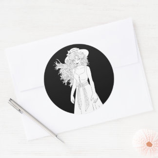 Gardener Classic Round Sticker