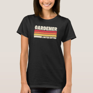 Gardener Distressed Retro Vintage Style T-Shirt