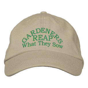 Gardener  embroidered hat