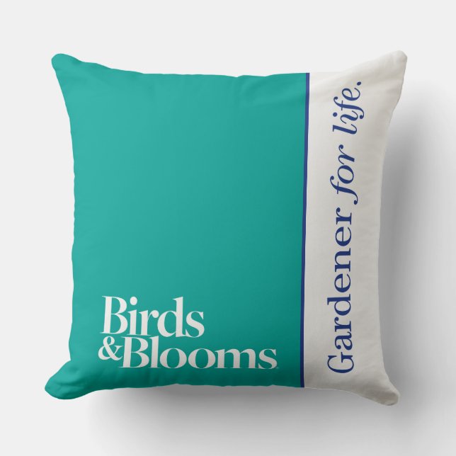 Gardener for Life Cushion (Front)