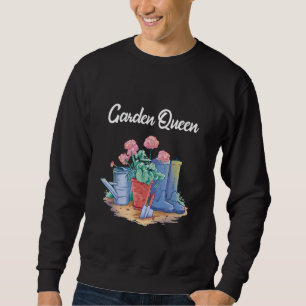 Gardener Funny Watering Can Wellington Boots Garde Sweatshirt