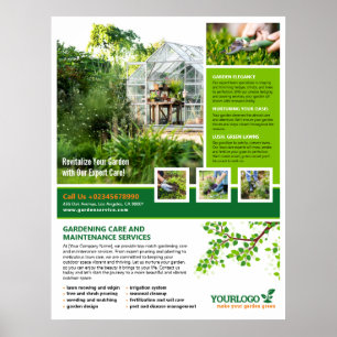 Gardener, Garden Centre, Lawn Care Poster