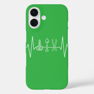 Gardener - Garden Tools Heartbeat Gardener Gift iPhone 16 Case
