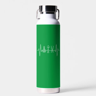 Gardener - Garden Tools Heartbeat Gardener Gift Water Bottle