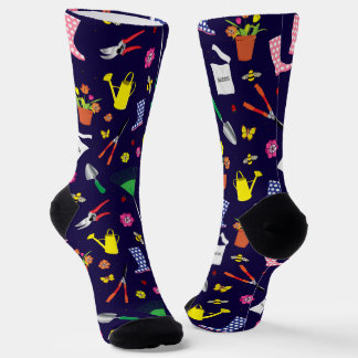 Gardener Horticulturist Botanist Gardening Tools Socks