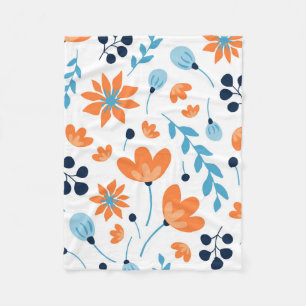 Gardener Lover Take Time To Smell The Roses Fleece Blanket