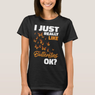 Gardener Monarch Flowers - Plants Gardening Butter T-Shirt