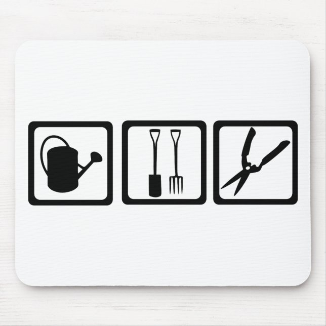 Gardener Mouse Pad (Front)