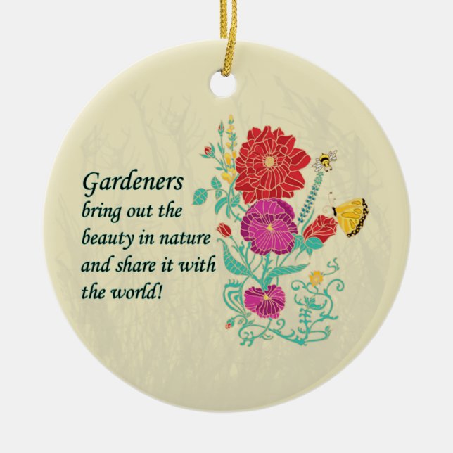 Gardener Ornament (Front)