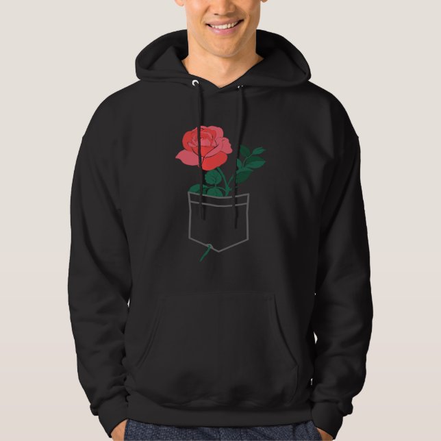 gardener plants gardener roses flowers gardening g hoodie (Front)