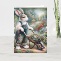 Gardener Rabbit Birthday