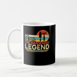 Gardener Retirement Gift Man Myth Retired Gardenin Coffee Mug