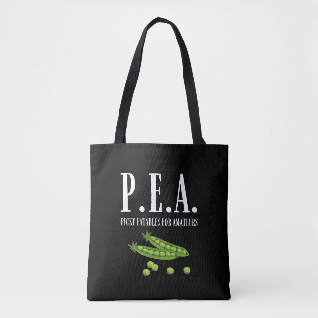 Gardener Sarcastic Pea Tote Bag (Front)