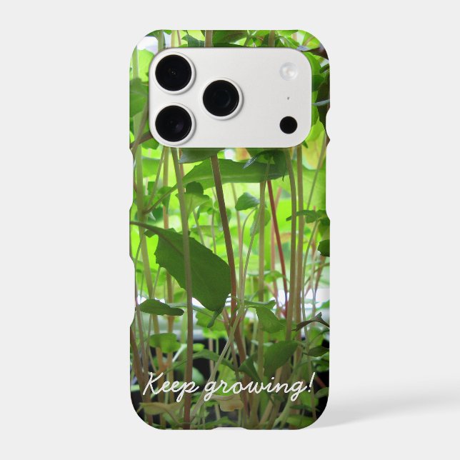 Gardener Seedlings Photo Keep Growing (Back)