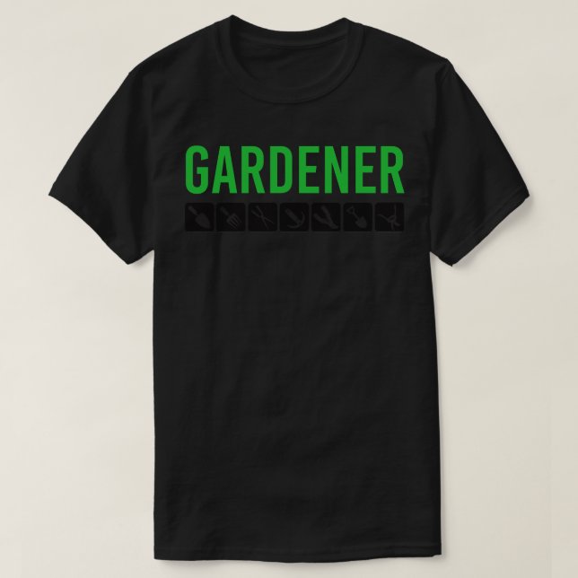 Gardener T-Shirt (Design Front)