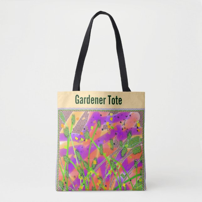 Gardener   tote bag (Front)