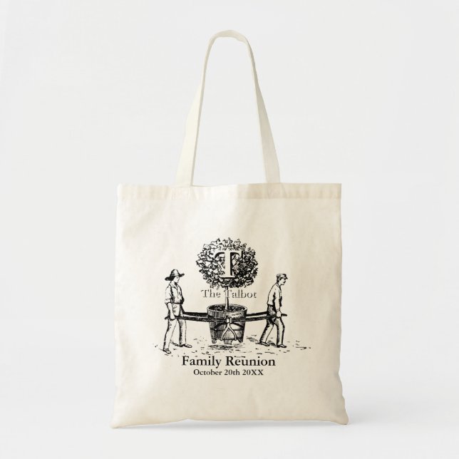 Gardeners Family Reunion Tote Bag custom Name (Front)