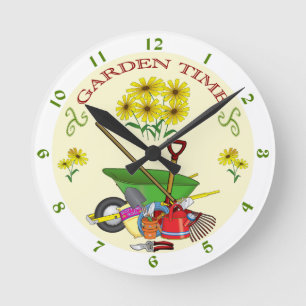 Gardener's Garden Time Clock