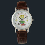 Gardener's Gardening Watch<br><div class="desc">GARDEN TIME Gardener's Watch. Flowers and Garden tools. A great gift idea for any gardener!</div>