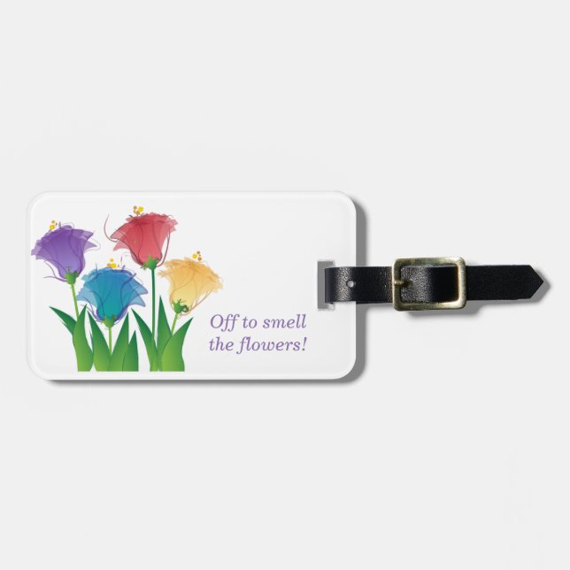 Gardeners Luggage Tag (Front Horizontal)