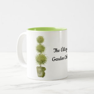 Gardener's Mossy Topiary Plant Mug