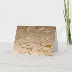 Gardenia Anniversary Card