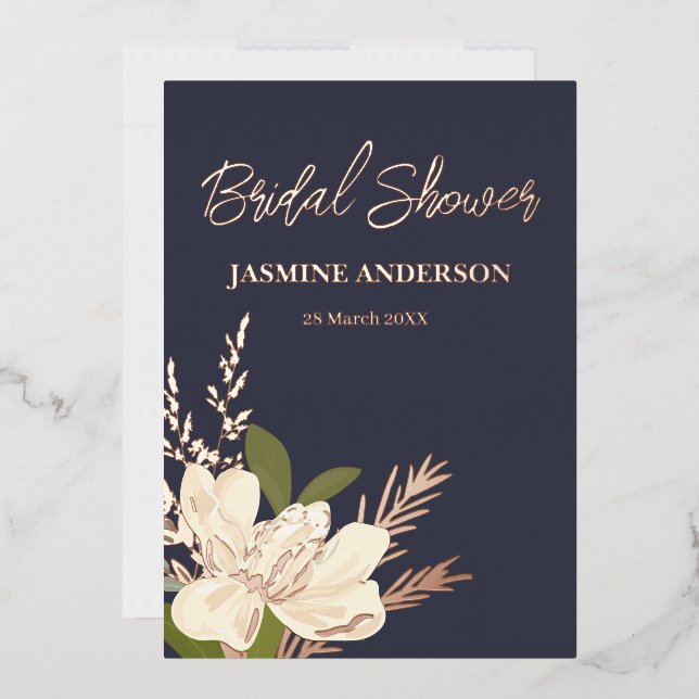 Gardenia Floral Bouquet Garden Bridal Shower  (Envelope)