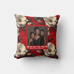 Gardenias Best Mum Ever Nursery Decor Luxury Cushion