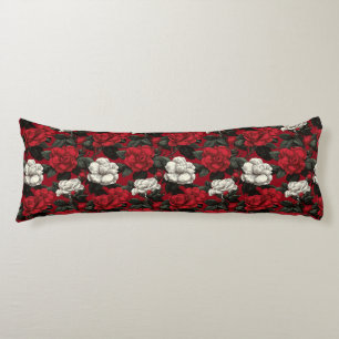 Gardenias Floral Condo Decor Western Floor Body Cushion