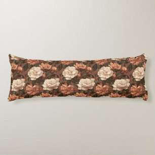 Gardenias Floral Home Makeover Boho Memory Foam Body Cushion