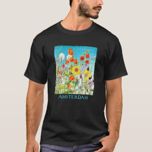 Gardening 4\Amsterdam Garden Flowers Floral Women T-Shirt
