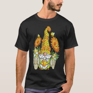 Gardening 4\Cute Flower Garden Gnome with Bees and T-Shirt